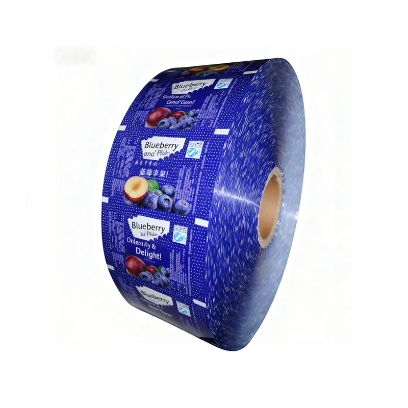 Roll Film: Wrapper Ice Cream Roll Film Valnöt Tube Flat Milk