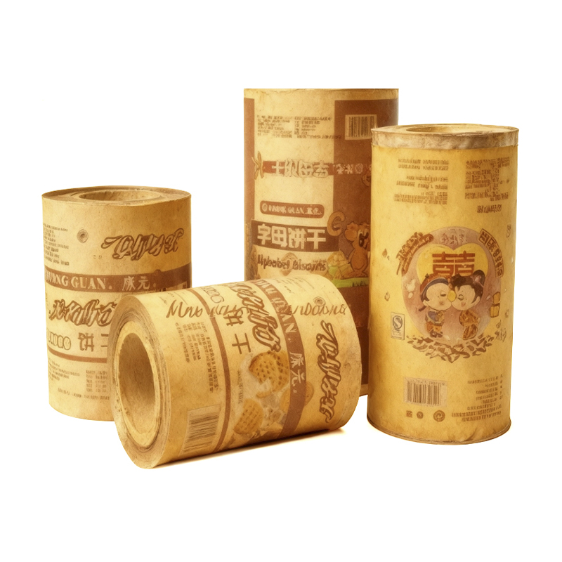 Roll Film: Wrapper Ice Cream Roll Film Valnöt Tube Flat Milk